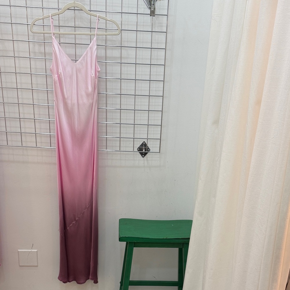 Pink Ombre Slip Dress
